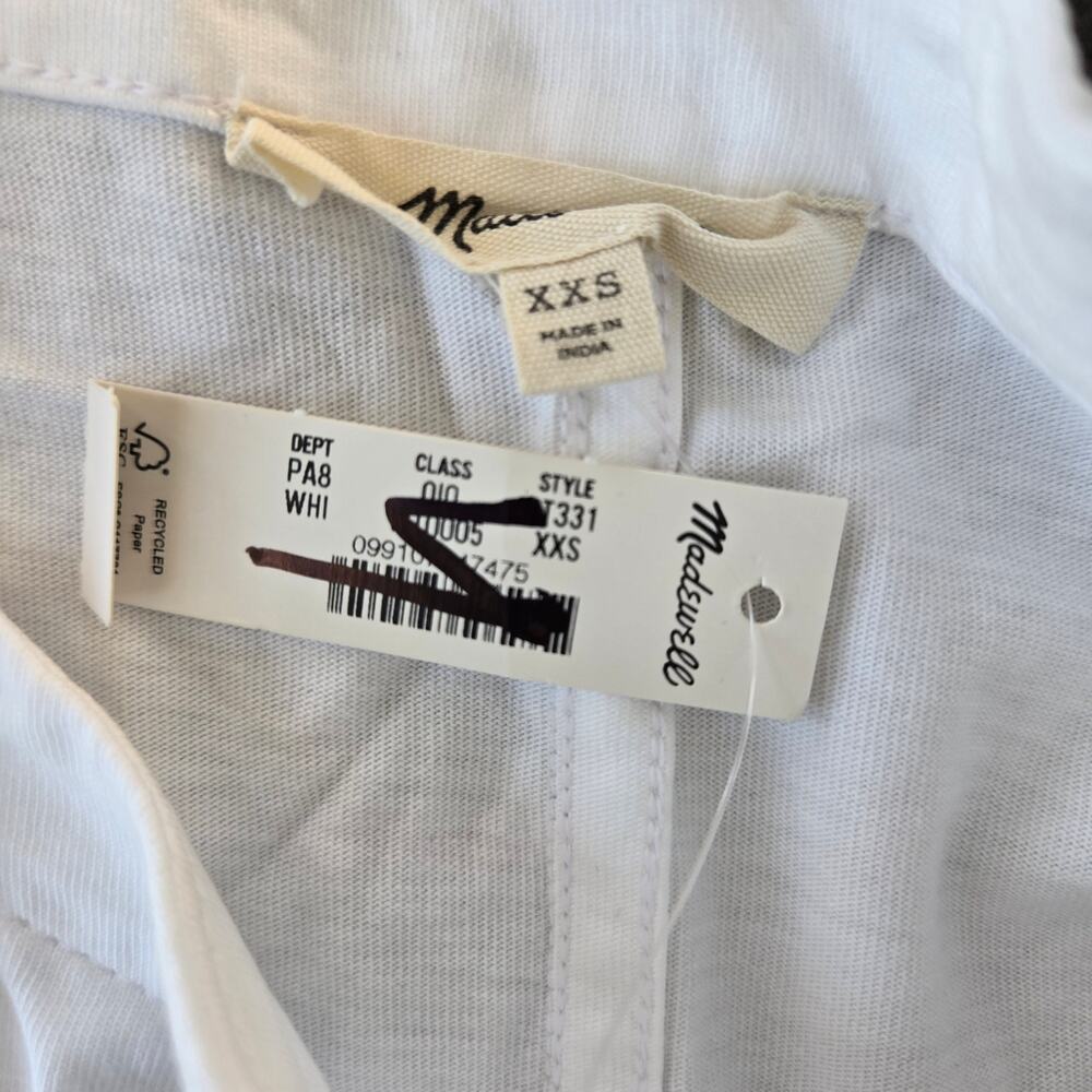 Madewell Puff-Sleeve Tee Size XXS NWT - Picture 5 of 6